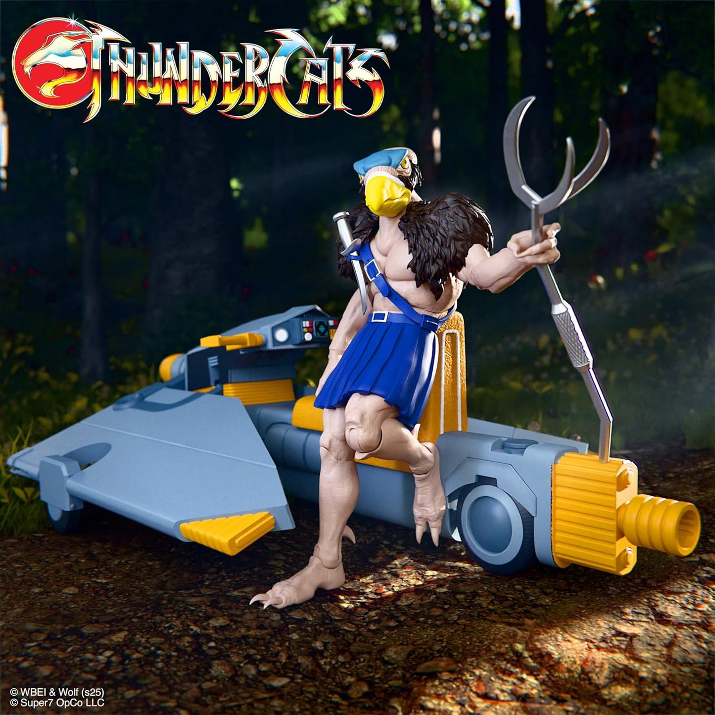 ThunderCats Deluxe Vultureman (Toy Colors) 7-Inch Action Figure