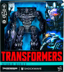 Transformers Toys Studio Series Leader Class Dark of The Moon Shockwave, 8.5-inch Converting Action Figure