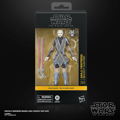 Star Wars The Black Series Asajj Ventress 6-Inch Action Figure