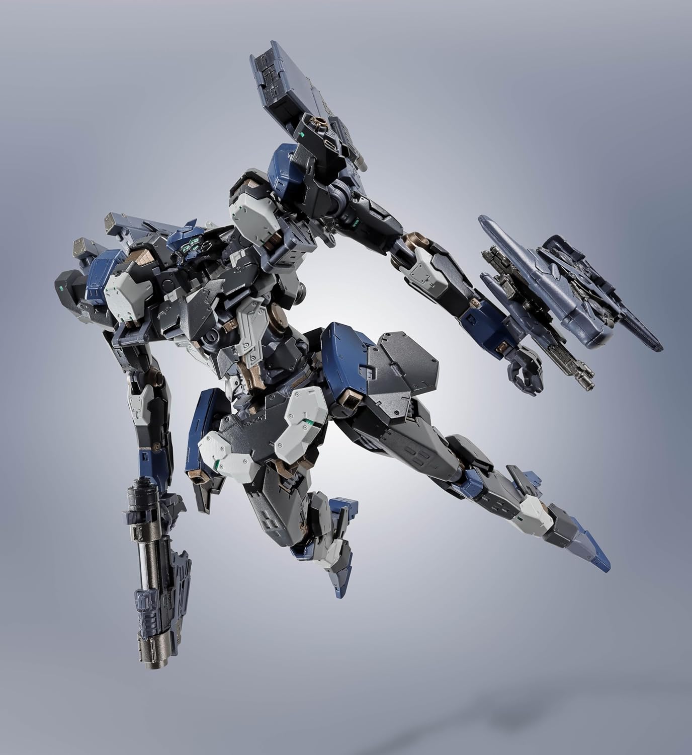Armored Core VI: Fires of Rubicon Side AC El-PC-00 Alba Steel Haze Ortus / Rusty Robot Spirits Action Figure