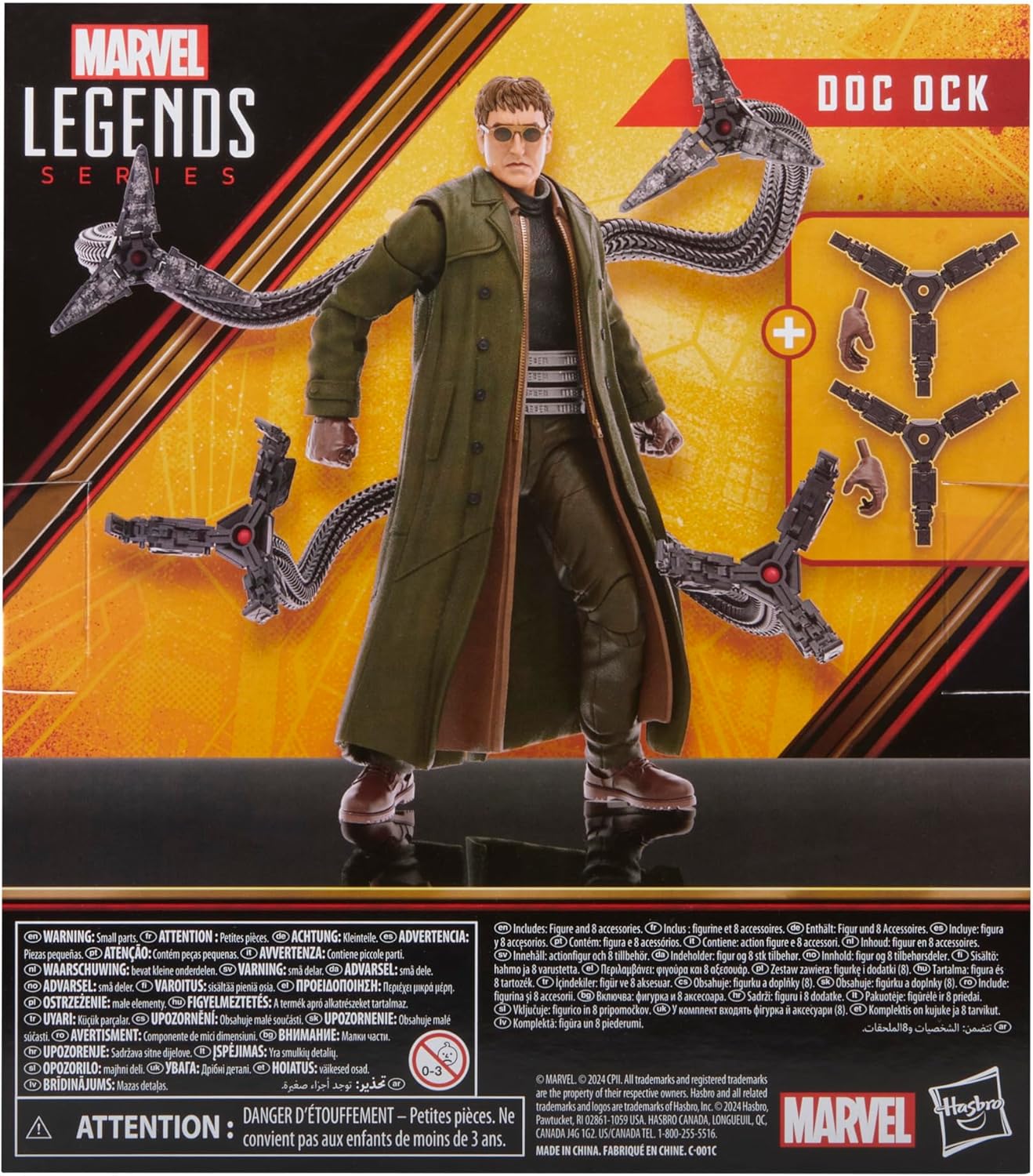 Marvel Legends Series Doc Ock Spider-Man: No Way Home Collectible 6-Inch Action Figure