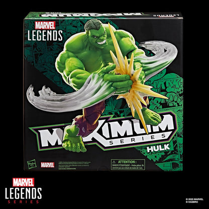 Marvel Legends Maximum Series Hulk, Collectible 6-Inch Scale Action Figure with Incredible Articulation and Smashing Accessories