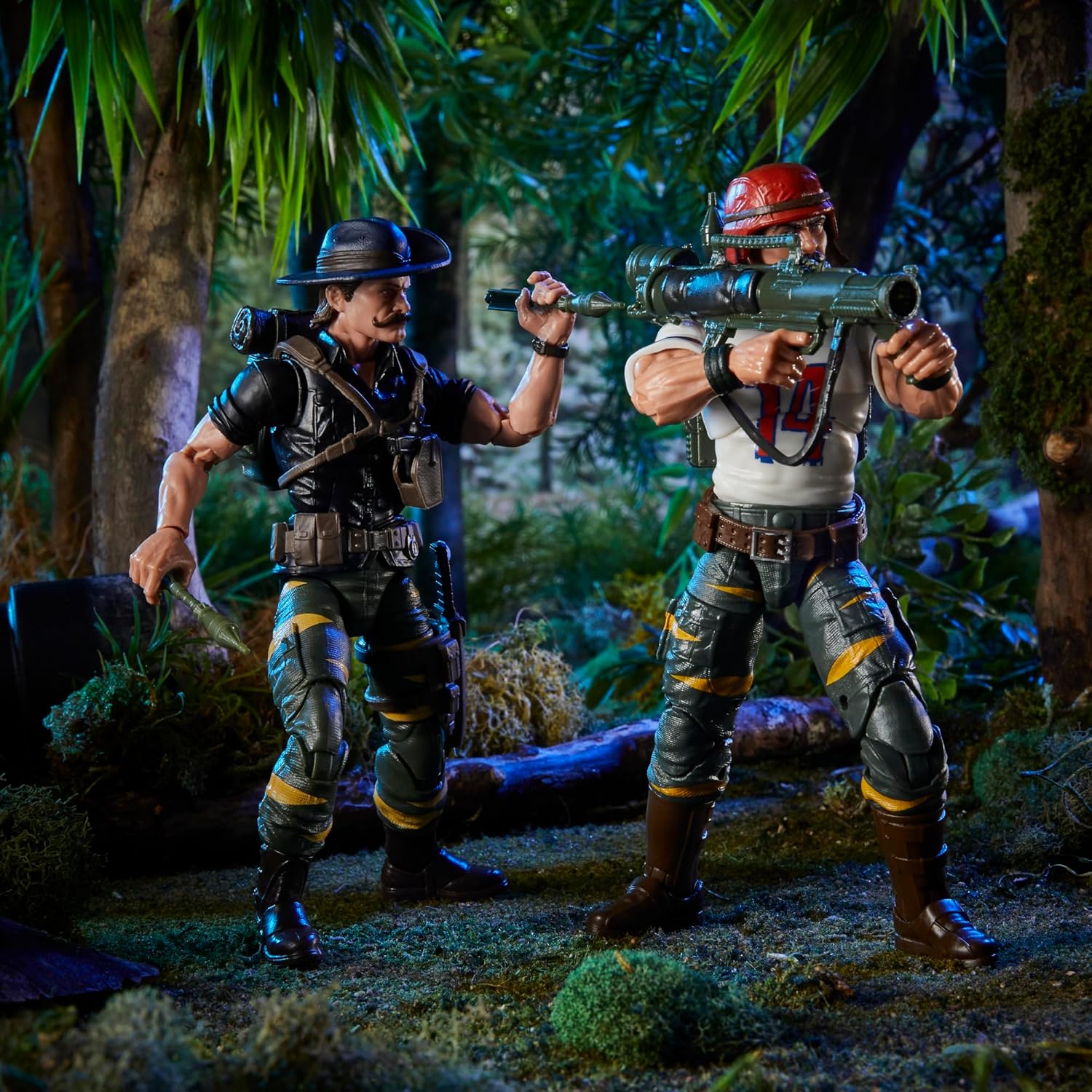 G.I. Joe Classified Series Figure, 6" Figure with Accessories - Tiger Force David L. Bazooka Katzenbogen - F4756 - Hasbro