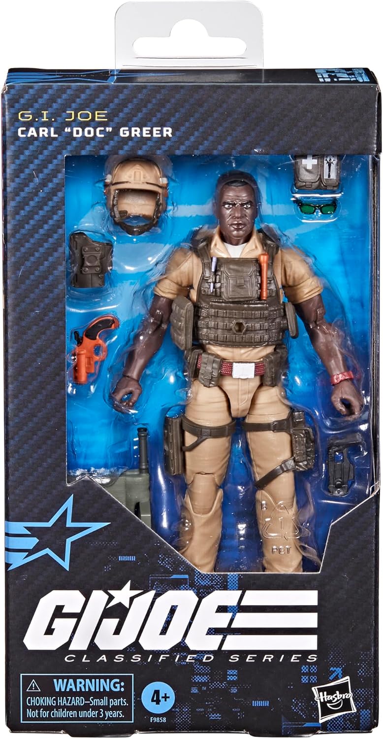 G.I. Joe Classified Series Carl Doc Greer Action Figure