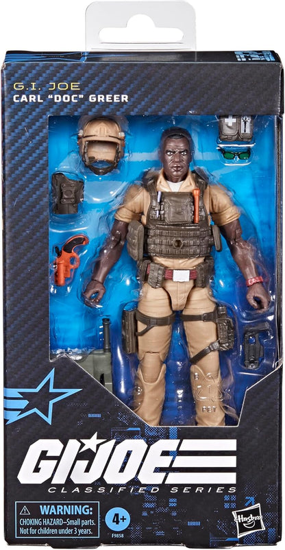 G.I. Joe Classified Series Carl Doc Greer Action Figure