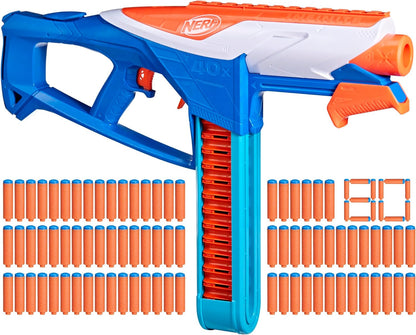 Nerf N Series Infinite Dart Blaster, 80 Nerf N1 Darts Compatible Only with Nerf N Series Blasters, 40 Dart Fast Load Battle Belt