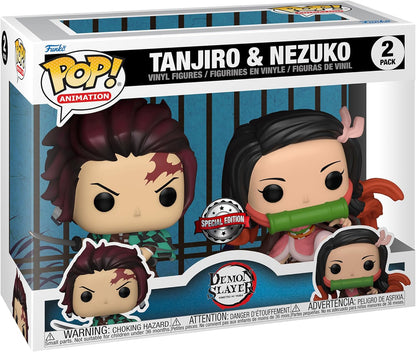 Pop! Animation: Tanjiro & Nezuko 2 Pack