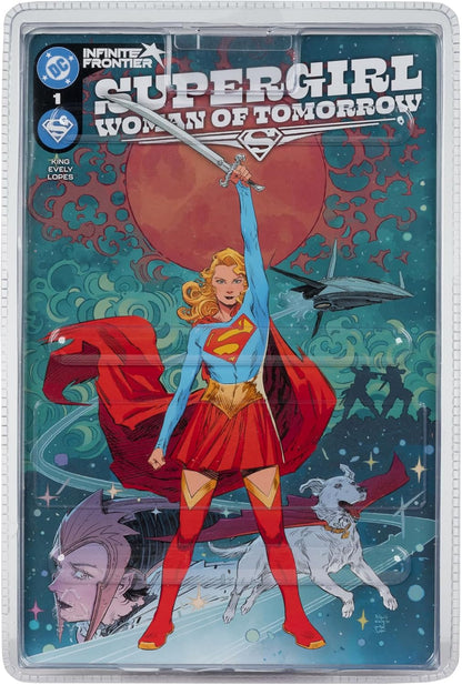 DC Direct Page Punchers Supergirl (Supergirl: Woman of Tomorrow) 7in Figure with Comic