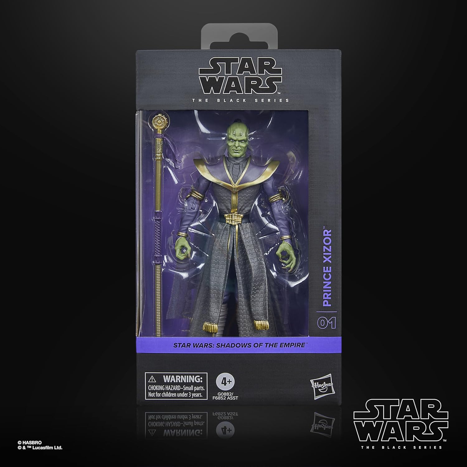 STAR WARS The Black Series Prince Xizor, Shadows of The Empire Premium Collectible 6 Inch Action Figure