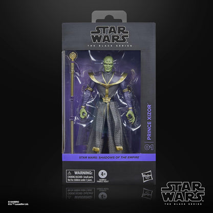 STAR WARS The Black Series Prince Xizor, Shadows of The Empire Premium Collectible 6 Inch Action Figure