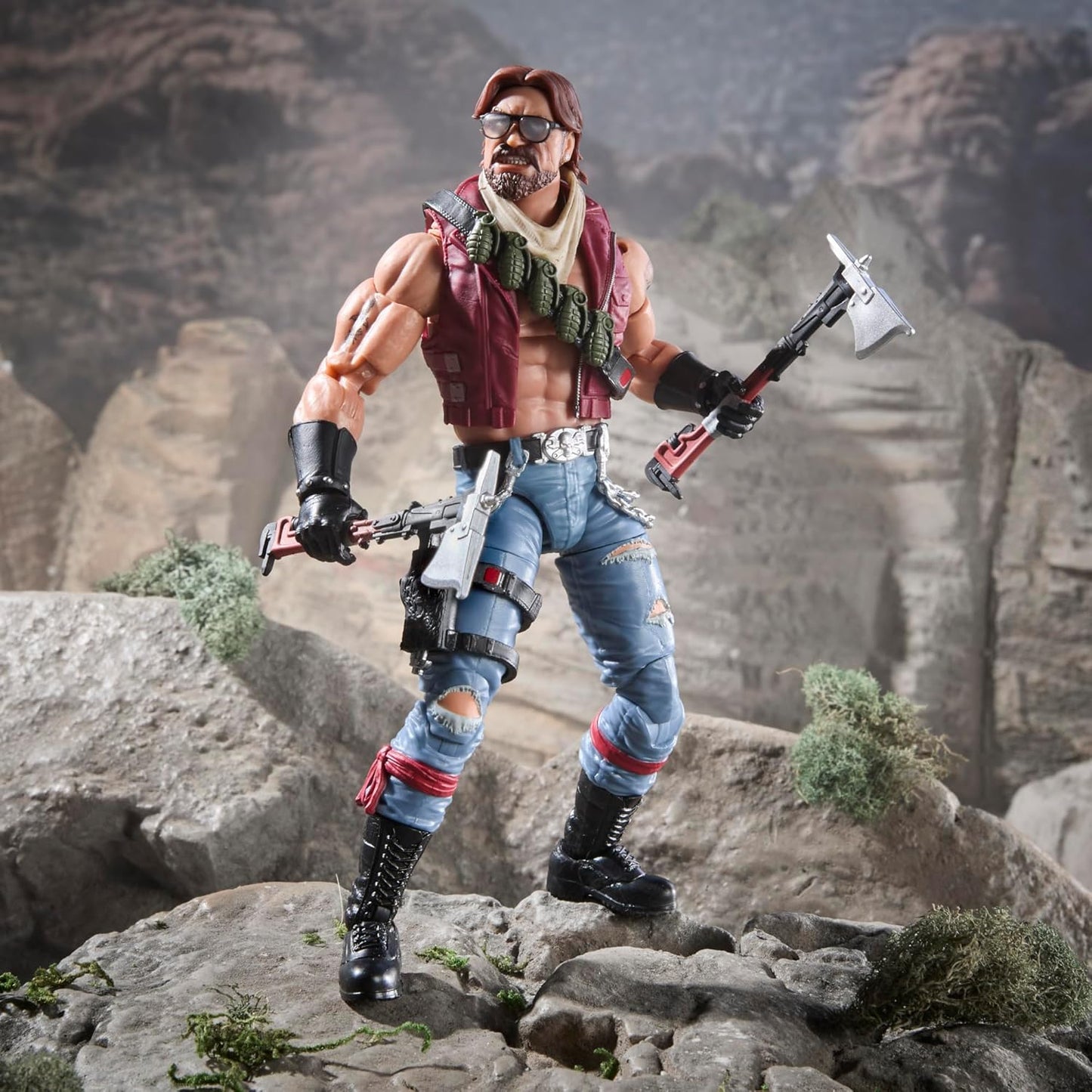 G.I. Joe Classified Series Dreadnok Monkeywrench, Collectible 6 Inch Action Figure with 10 Accessories