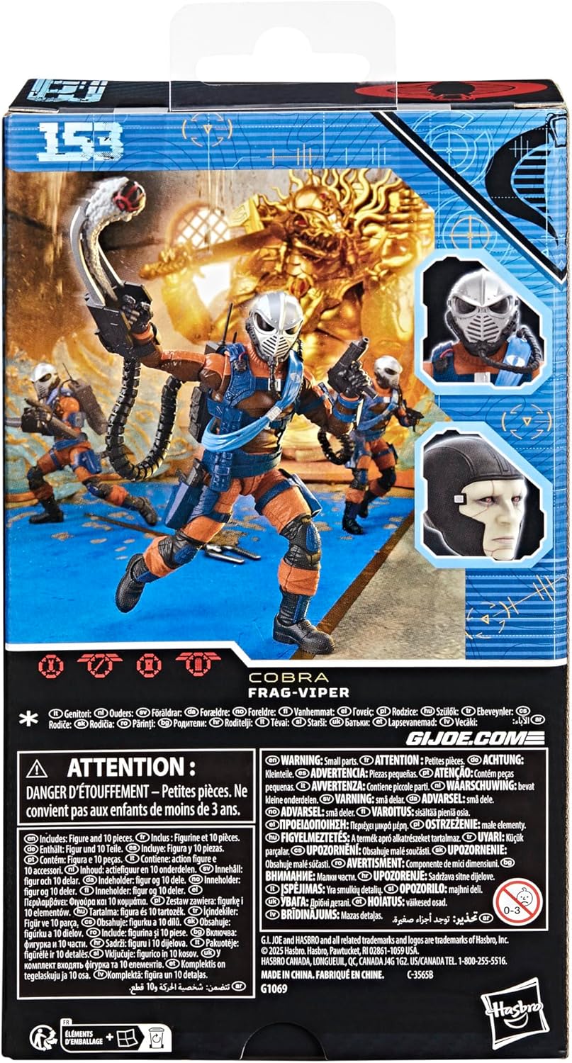 G.I. Joe Classified Series #153, Frag-Viper Action Figure