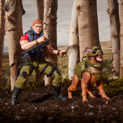 G.I. Joe Classified Series #157, Christopher Law Lavigne & Order Action Figure & German Shepherd Dog Figure