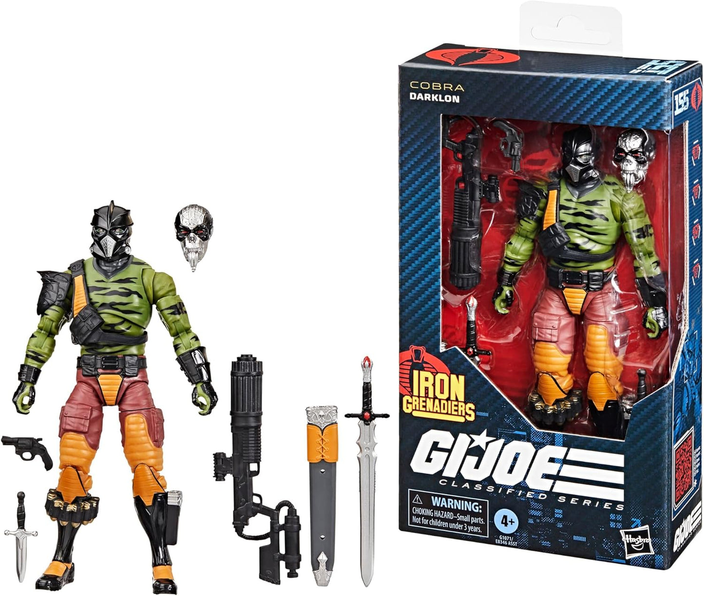 G.I. Joe Classified Series #155, Darklon Action Figure