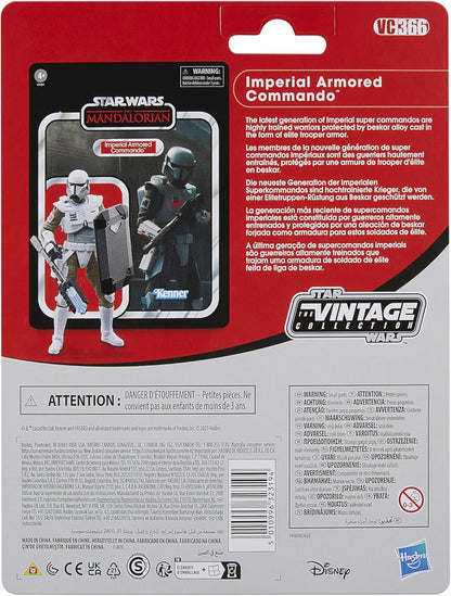 STAR WARS The Vintage Collection Imperial Armored Commando, Deluxe The Mandalorian 3.75 Inch Collectible Action Figure