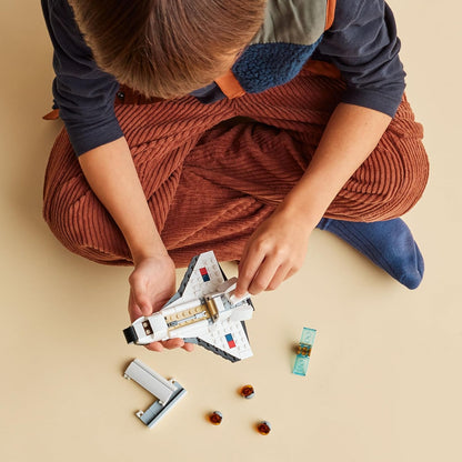 LEGO Creator 3 in 1 Space Shuttle Toys - Space Toys Building Set - Option to Build 2 Spaceships or Astronaut