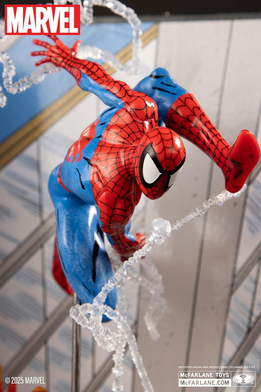 Marvel Spider-Man 1:10th Scale Collectible with Scene