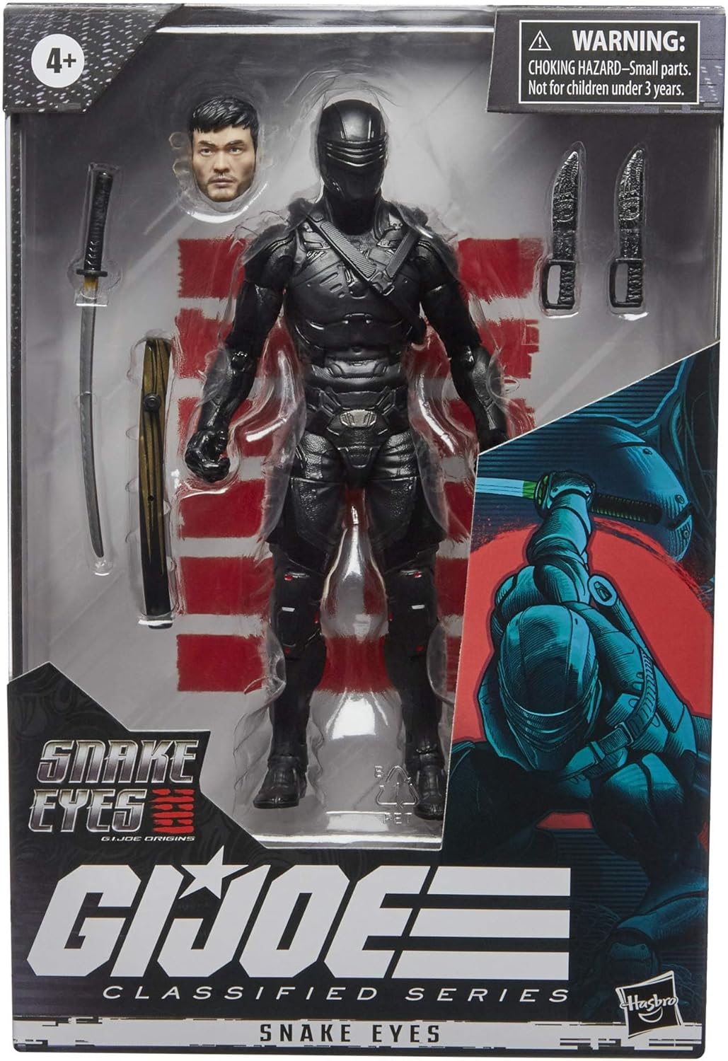 G. I. Joe Hasbro Classified Series : G.I. Joe Origins Snake Eyes Action Figure