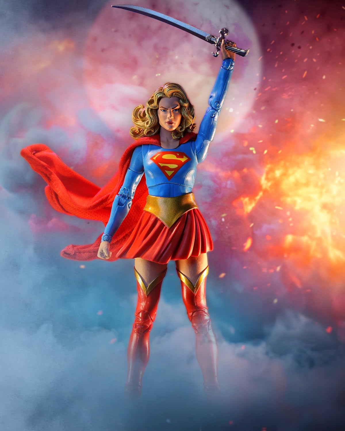 DC Direct Page Punchers Supergirl (Supergirl: Woman of Tomorrow) 7in Figure with Comic