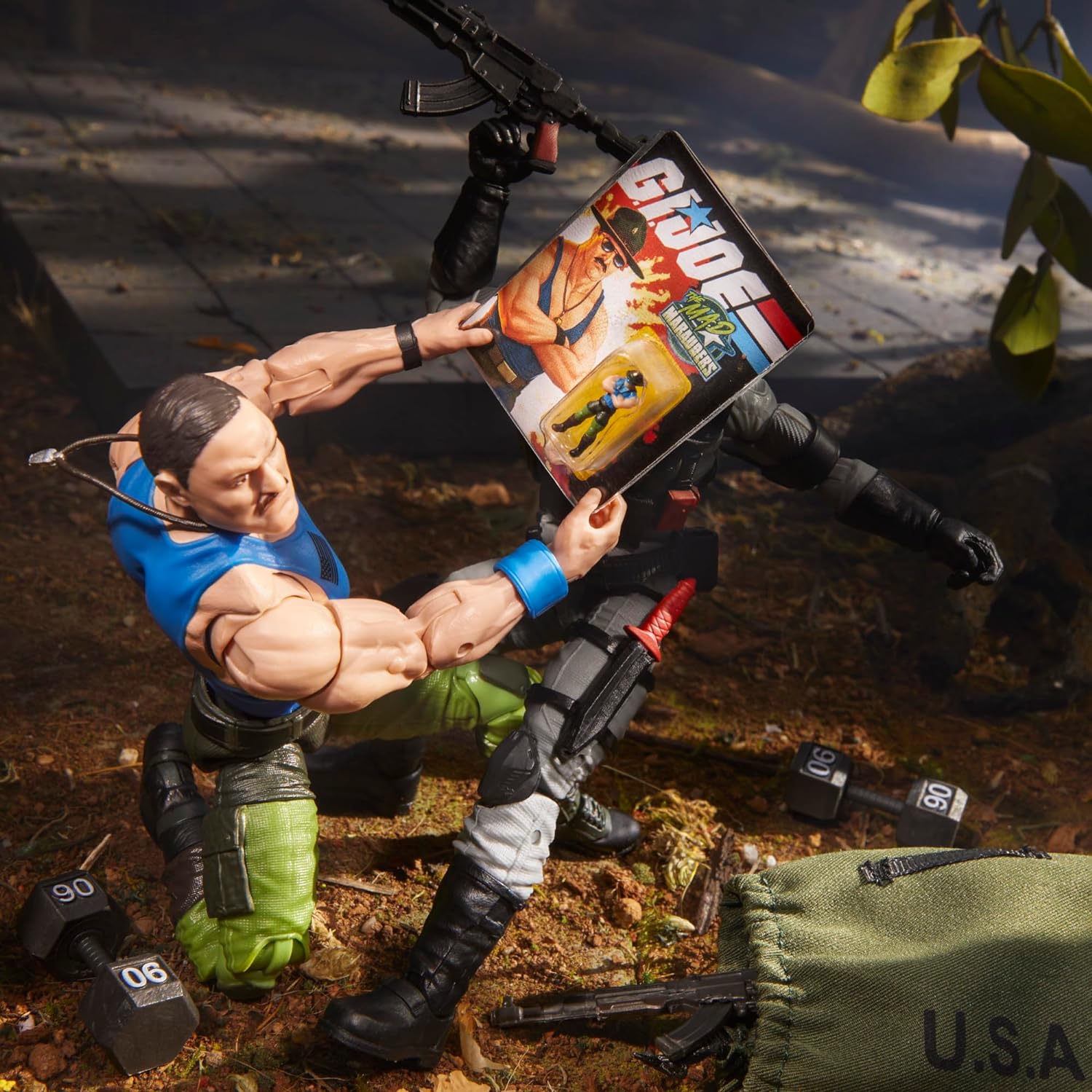 G.I. Joe Classified Series #129, Mad Marauders SGT Slaughter, Collectible 6 Inch Action Figure with 18 Accessories