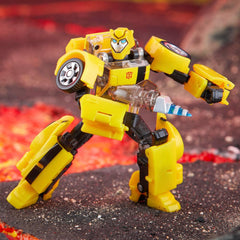 Transformers Legacy United Deluxe Class Animated Universe Bumblebee, 5.5-Inch Converting Action Figure, 8+