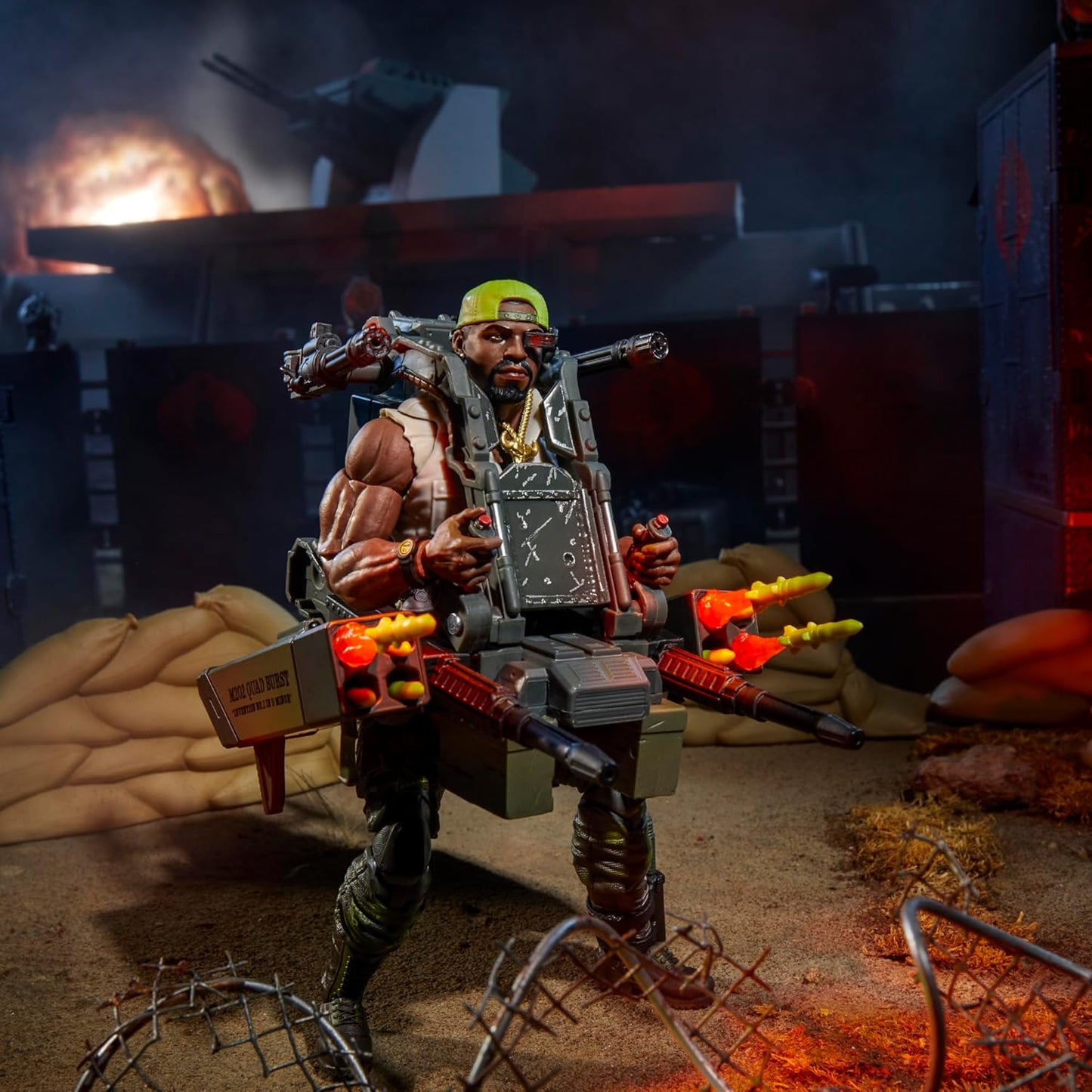 G.I. Joe Classified Series #150, Heavy Duty with Man-Portable Heavy Weapons System, Collectible Deluxe 6 Inch Action Figure Set with 30 Accessories