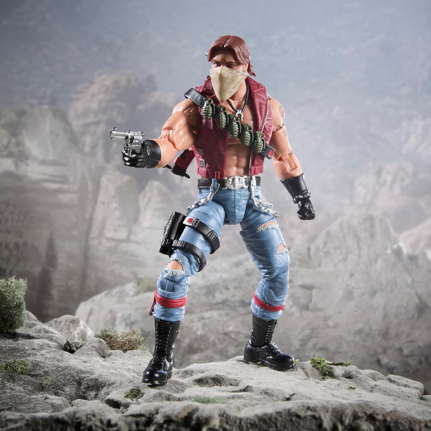 G.I. Joe Classified Series Dreadnok Monkeywrench, Collectible 6 Inch Action Figure with 10 Accessories