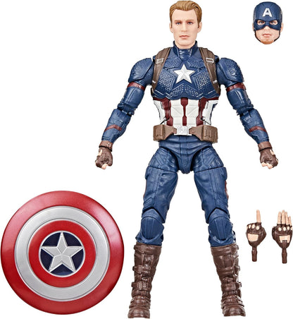 Marvel Legends Series Captain America, Endgame Collectible 6 Inch Action Figure