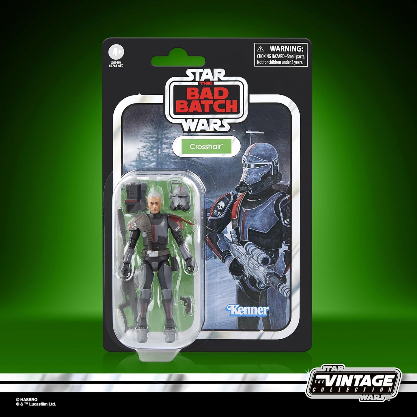 Star Wars The Vintage Collection Crosshair, The Bad Batch Premium 3.75 Inch Collectible Action