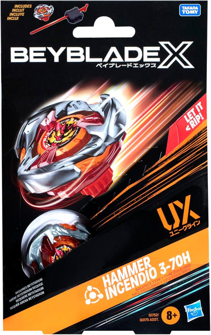 Beyblade X Hammer Incendio 3-70H UX Starter Pack Set