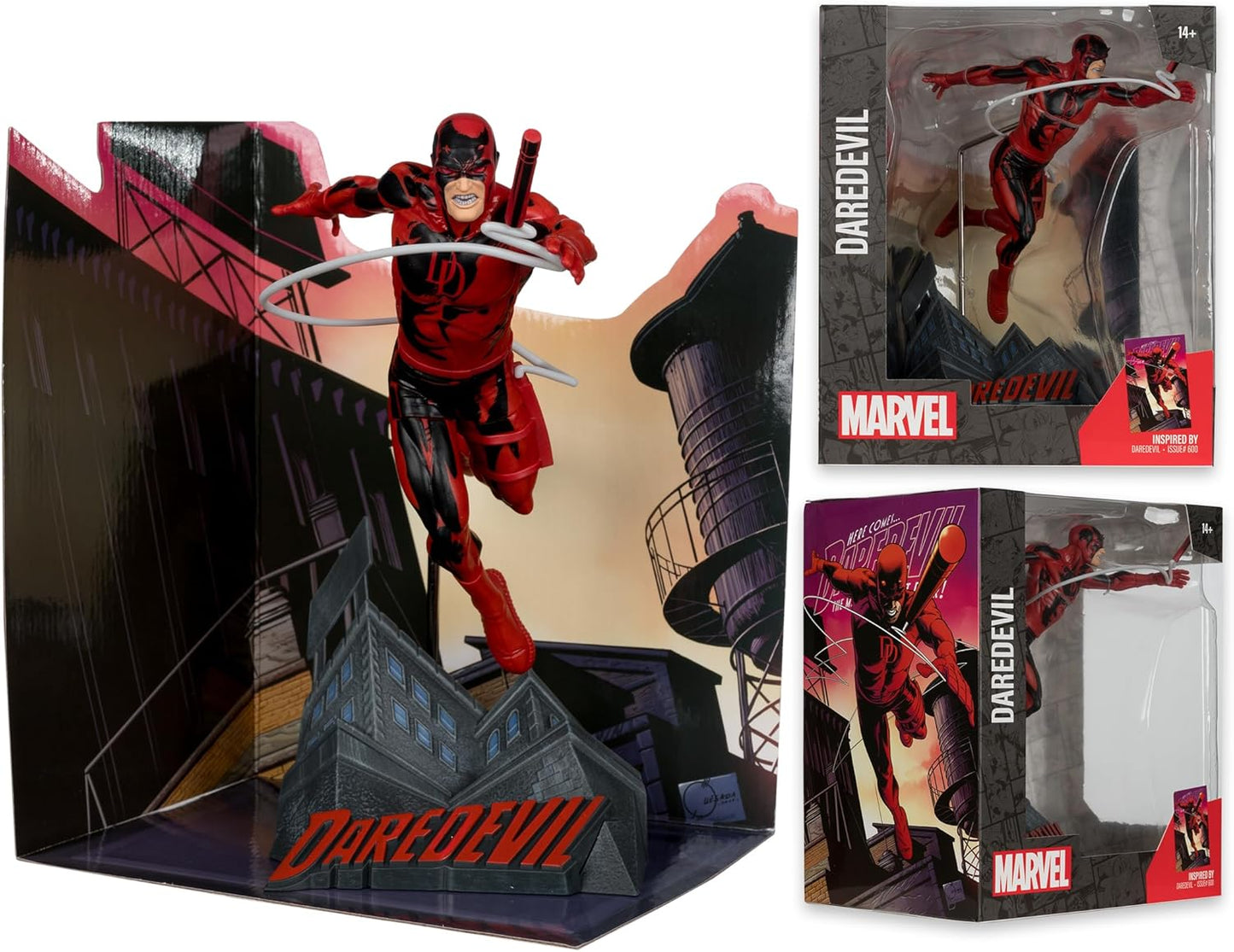 Marvel Daredevil 1:10th Scale Collectible with Scene