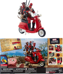 Marvel Legends Series Deadpool Corps Comics Collectible 6 Inch Action Figure & Vehicle, Includes Dogpool & Squirrelpool