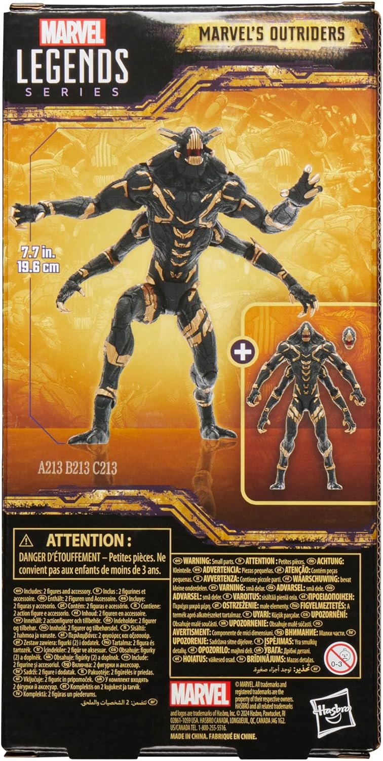 Marvel Legends Series Outriders, Avengers: Infinity War Collectible 6 Inch Action Figure 2-Pack