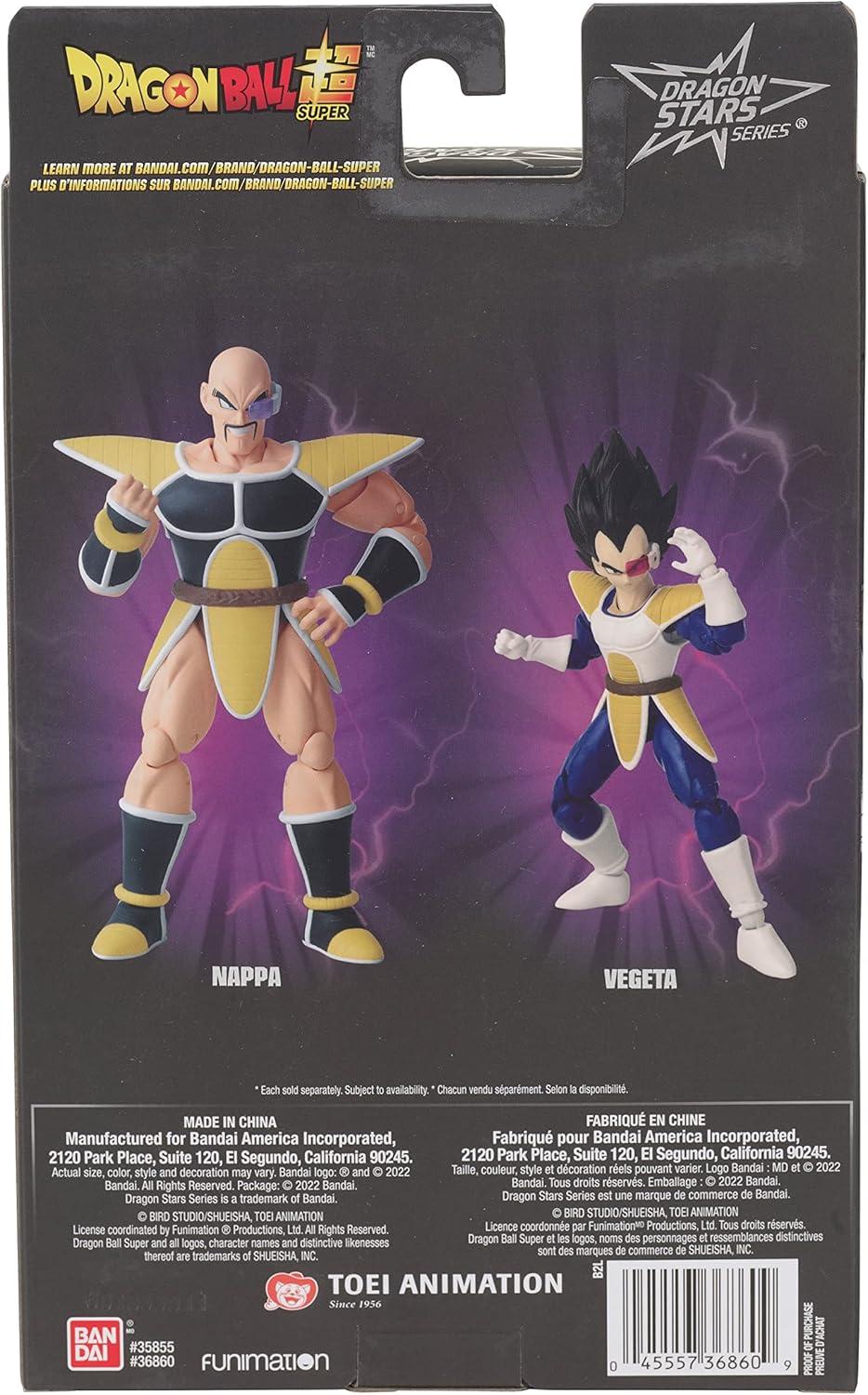 Dragon Ball Super Dragon Stars Vegeta Saiyan Armor Action Figure