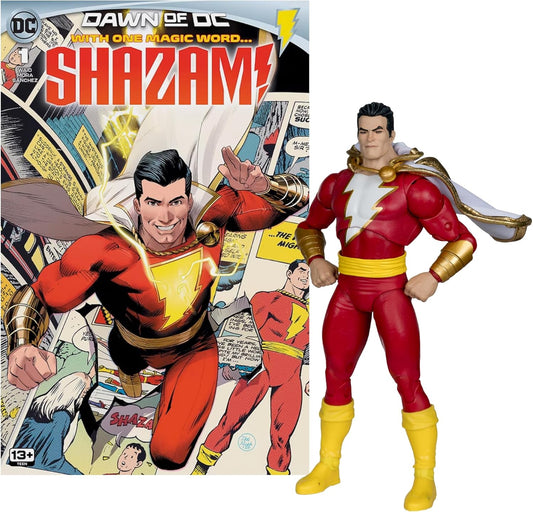 DC Direct Page Punchers Shazam! (Dawn of DC) Action Figure with Comic