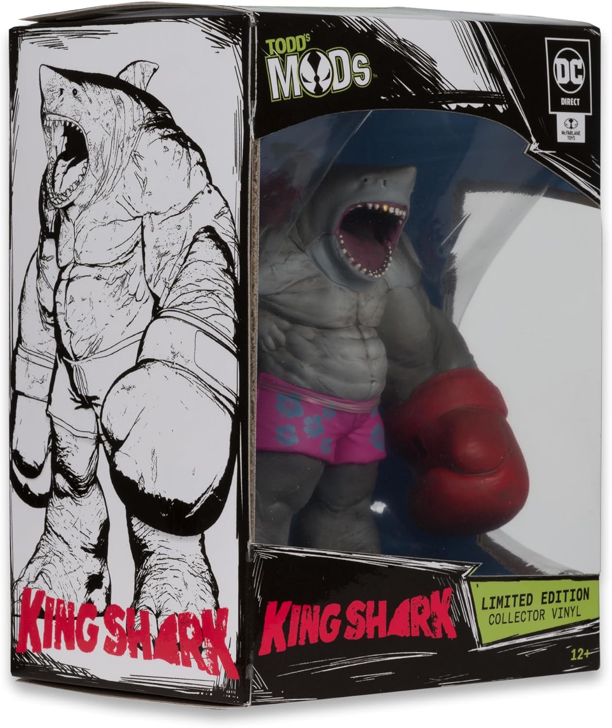 DC Direct King Shark  Limited Edition (Todd's Mods) 4.5in Scale Posed Figure