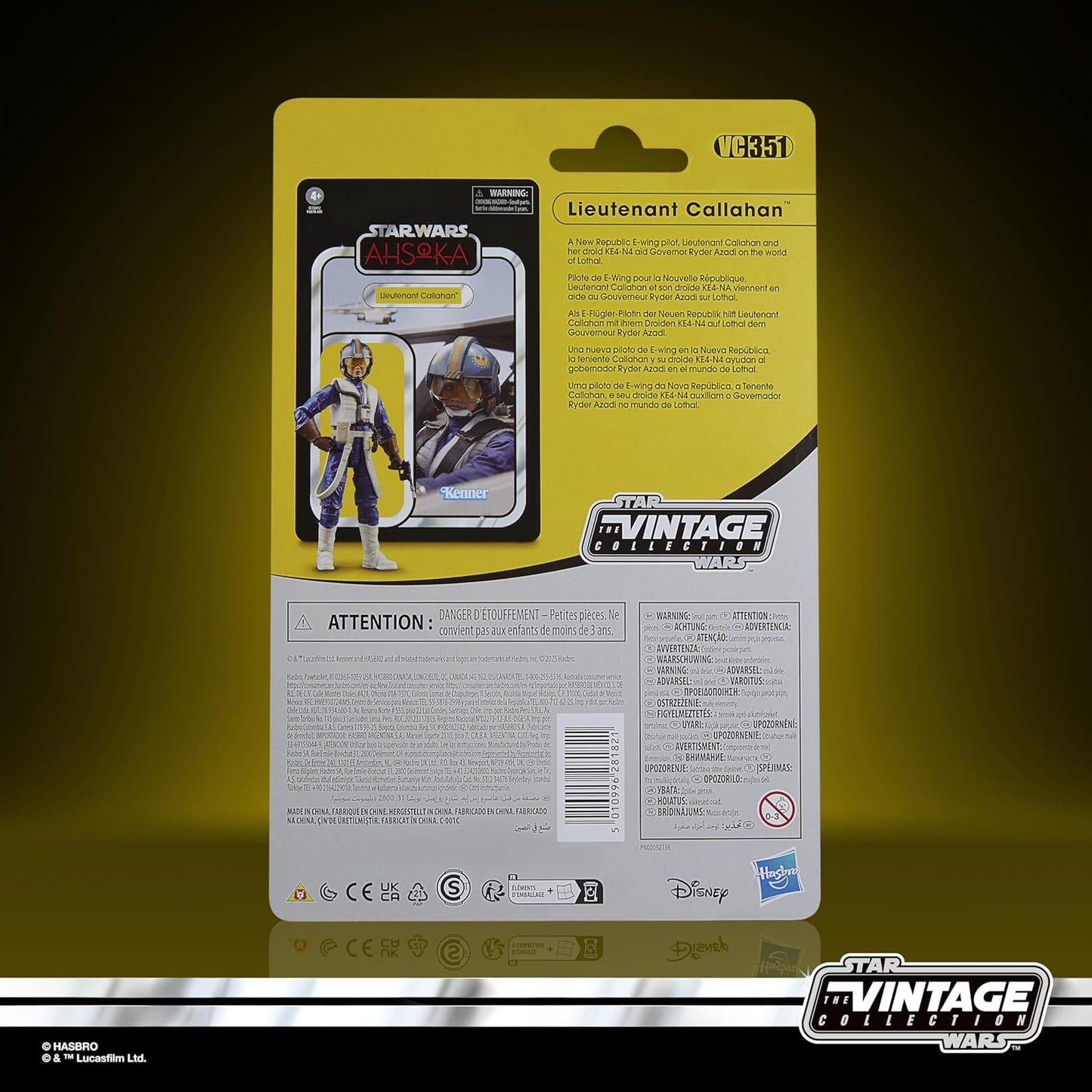 Star Wars The Vintage Collection Lieutenant Callahan, Ahsoka Action Figure