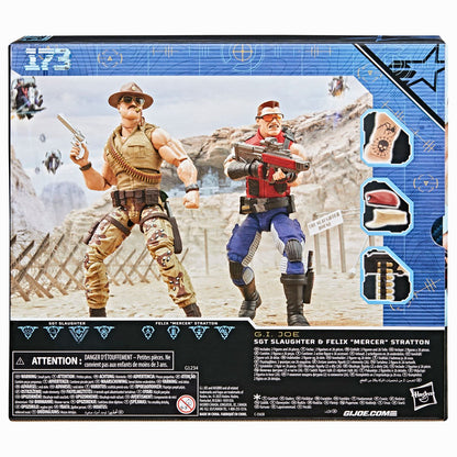 G.I. Joe Classified Series #173 Sgt Slaughter & Felix Mercer Stratton 6-Inch Action Figures 2-Pack
