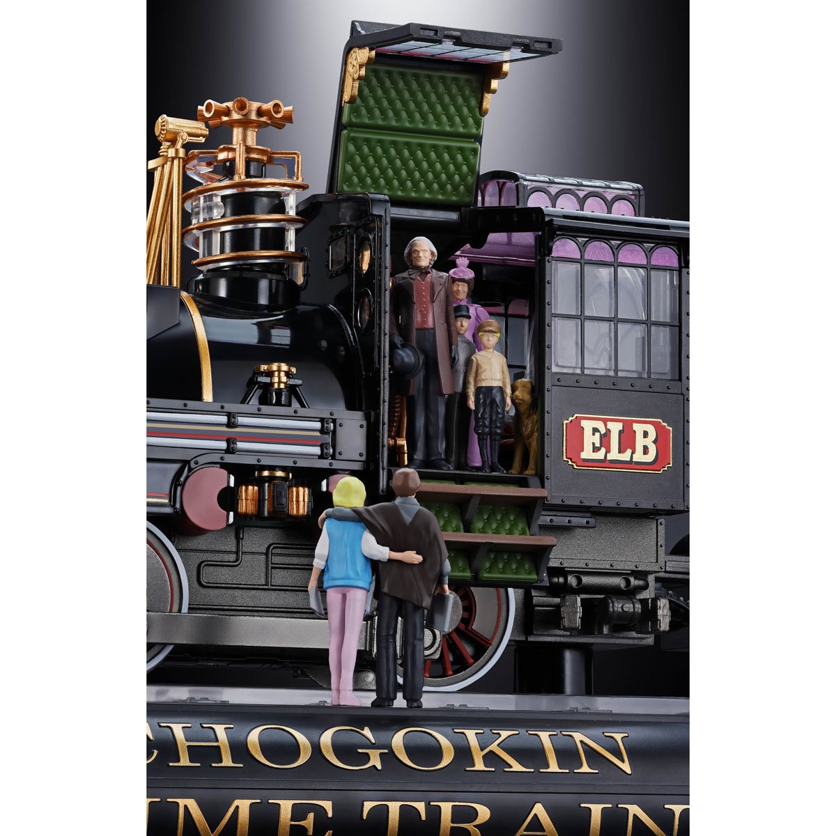 Back To The Future Part III Time Train Chogokin Vehicle