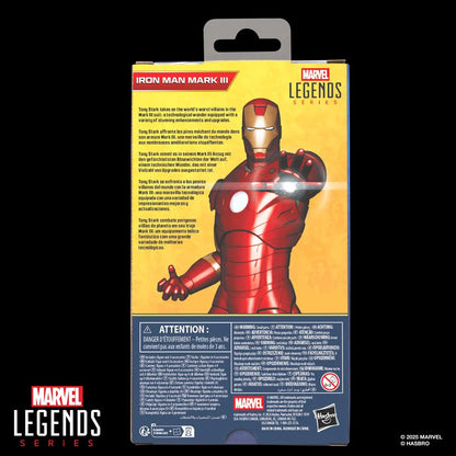 Iron Man Marvel Legends A-List Iron Man Mark III 6-Inch Action Figure