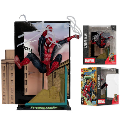 Marvel Collection Wave 6 Spider-Man #6 1:10 Scale Posed Figure with Scene