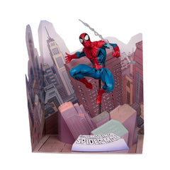 Marvel Wave 4 The Amazing Spider-Man #1 1:10 Scale Posed Figure with Scene