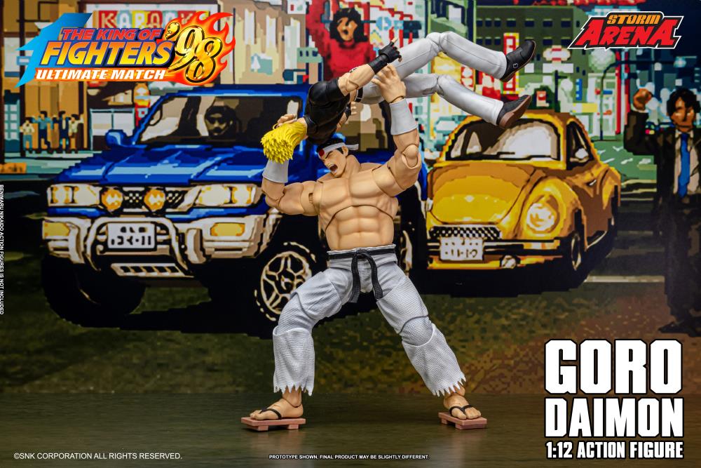 The King of Fighters '98 Ultimate Match Storm Arena Goro Daimon 1/12 Scale Action Figure