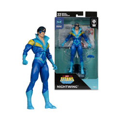 DC Direct Wave 5 Nightwing Teen Titans 7-Inch Scale Action Figure with Digital Collectible