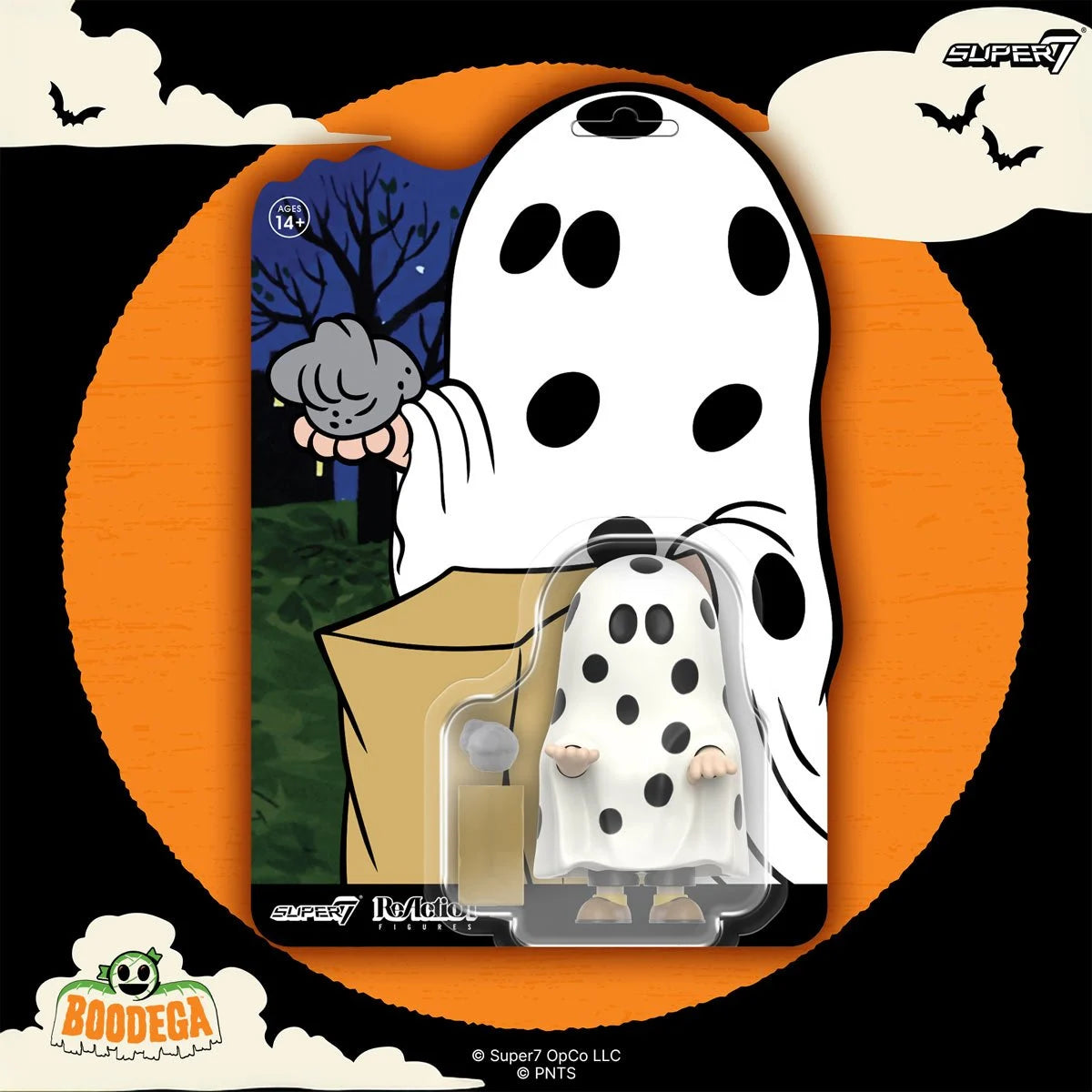 Peanuts Charlie Brown (Ghost Sheet) 3 3/4-Inch ReAction Figure