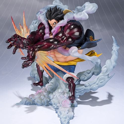 One Piece Monkey D. Luffy Gear 4 Leo Bazooka FiguartsZERO Extra Battle Statue