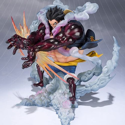 One Piece Monkey D. Luffy Gear 4 Leo Bazooka FiguartsZERO Extra Battle Statue