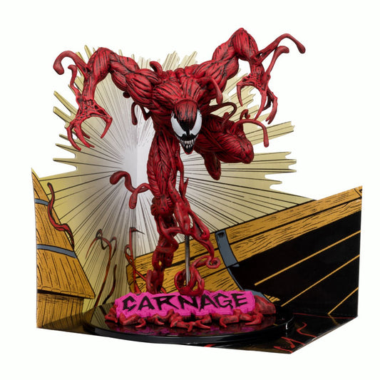 Marvel Wave 4 Carnage The Amazing Spider-Man #362 1:10 Scale Posed Figure with Scene