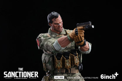 6Inch+ The Sanctioner SS001 1/12 Action Figure