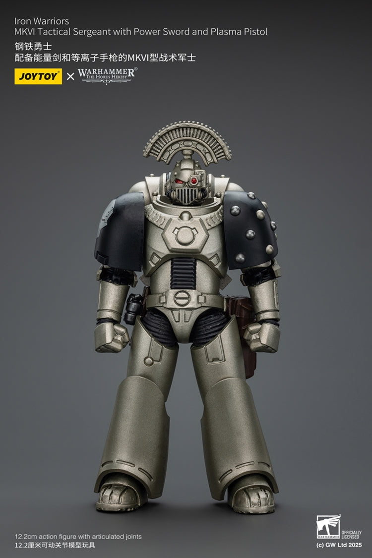 Warhammer The Horus Heresy Iron Warrior Tactical Sergeant with Sword 1:18 Scale Action Figure